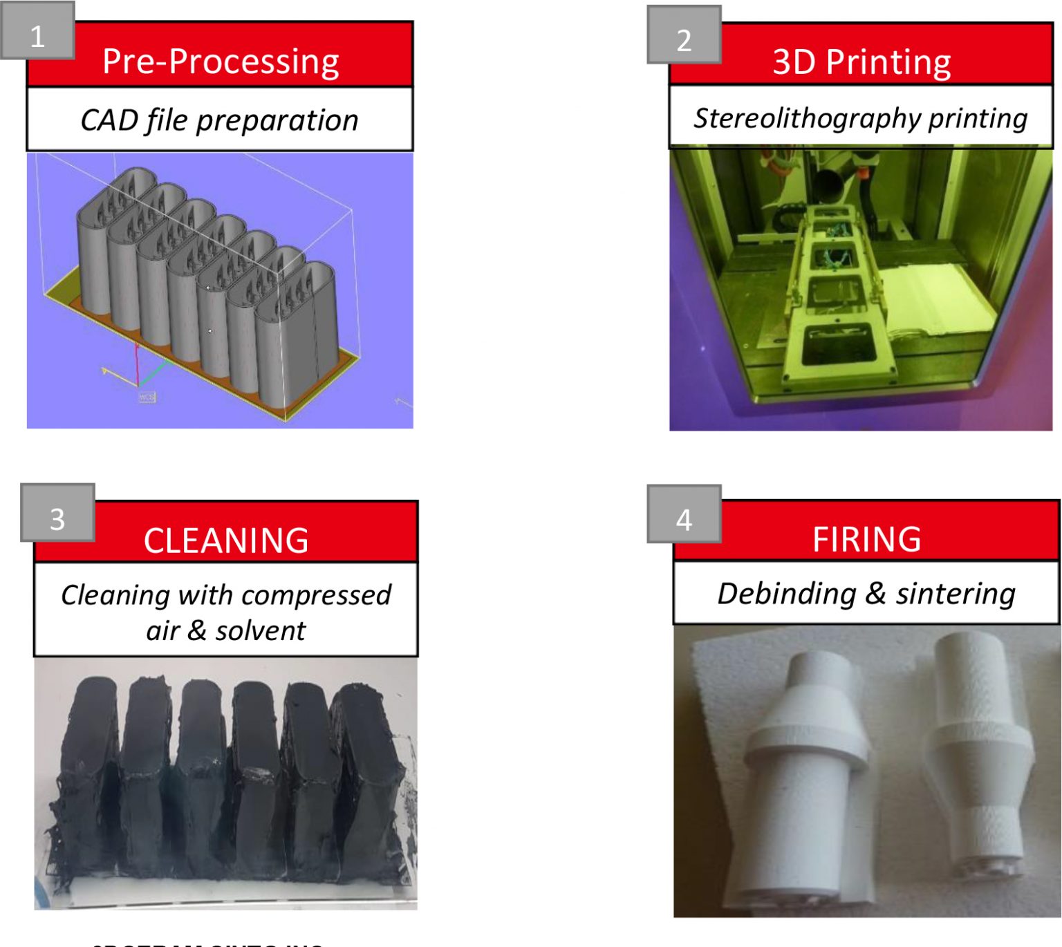 Additive Manufacturing of Ceramics for Biomedical Applications Sinto
