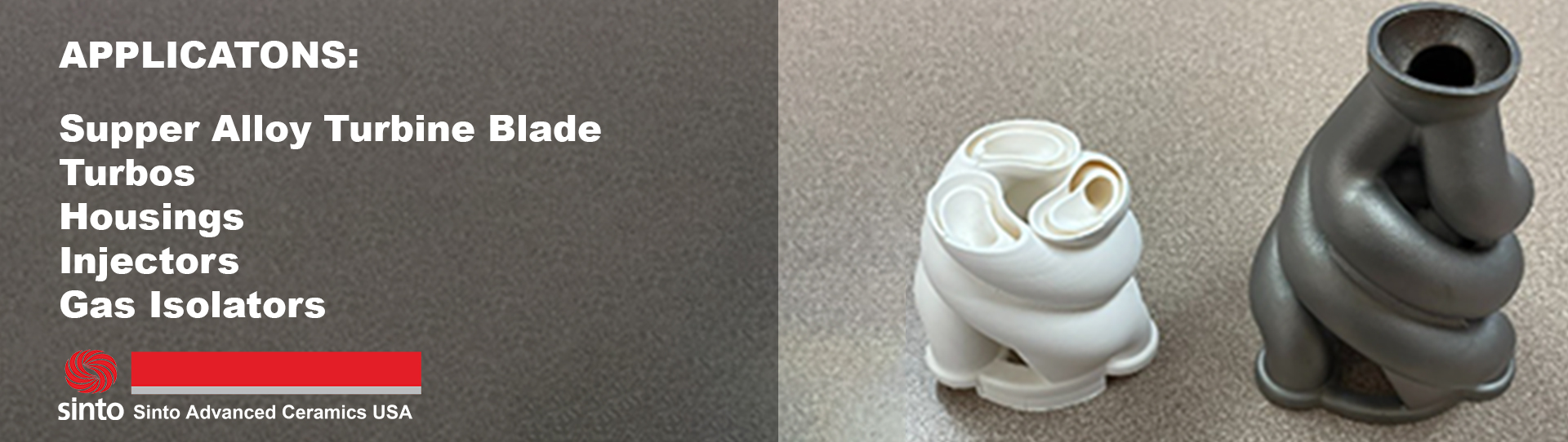 Sinto Advanced Ceramics Investment Casting Cores and Shells